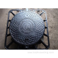 High-quality heavy nodular cast iron manhole cover